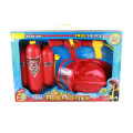 Fireset with Fire Sac à dos Pistolet à eau et casque de pompier